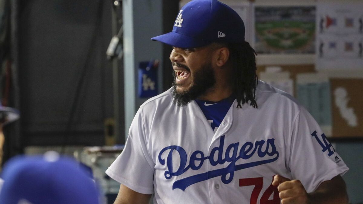 Dodgers closer Kenley Jansen has cut sugar and carbs from his diet during the offseason.