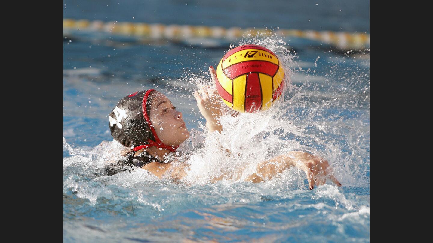 Photo Gallery: Burroughs vs. Flintridge Sacred Heart Academy's nonleague girls' water polo