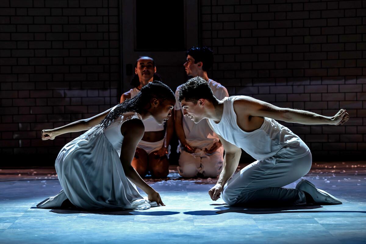 Monique Jonas and Rory Macleod in "Matthew Bourne's Romeo and Juliet."