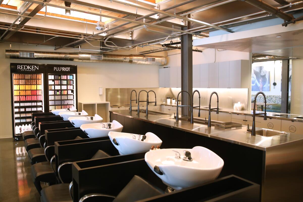 L'Oréal's ProLab Academy of beauty where professionals can learn about new products.