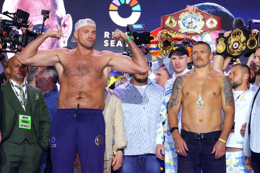 Tyson Fury vs. Oleksandr Usyk en Arabia Saudita.