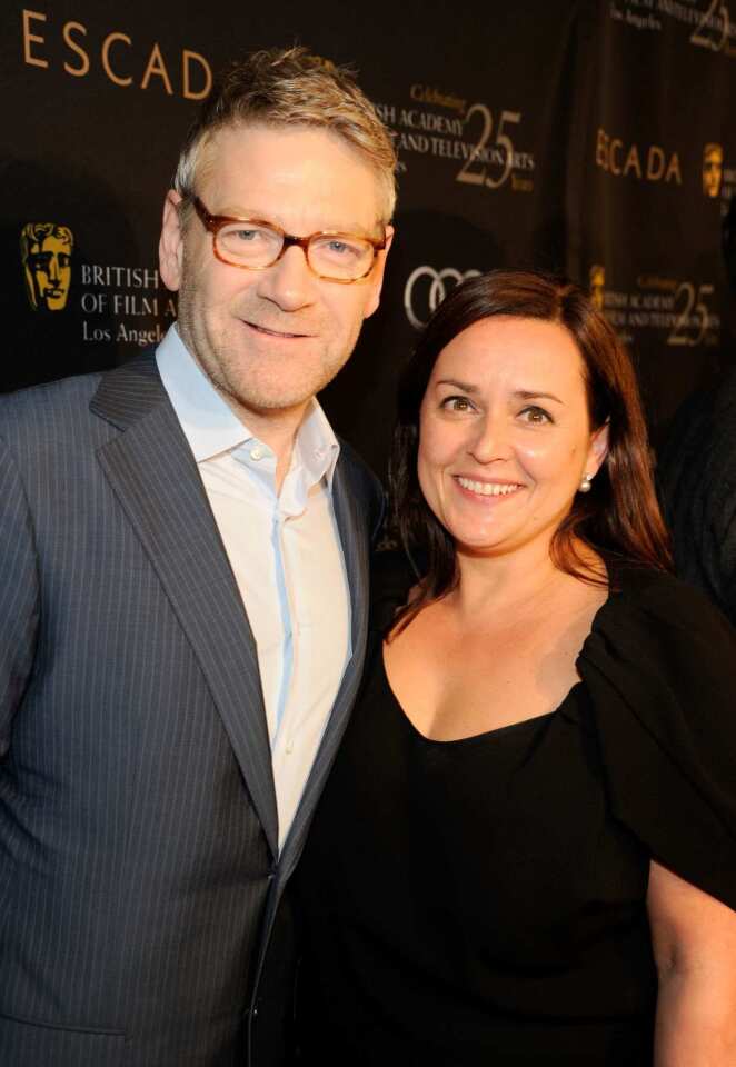 "Thor" director Kenneth Branagh and wife Lindsay Brunnock attend the annual awards season tea party hosted by the British Academy of Film and Television Arts' Los Angeles chapter Saturday at the Four Seasons Hotel in Beverly Hills.