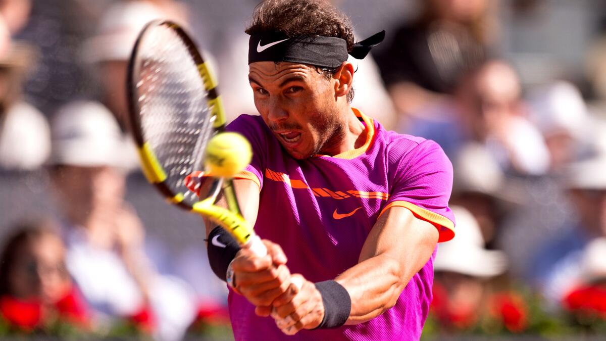 Rafael Nadal had won only one of his last 12 matches against Novak Djokovic before beating him in the Madrid Open semifinals Saturday.