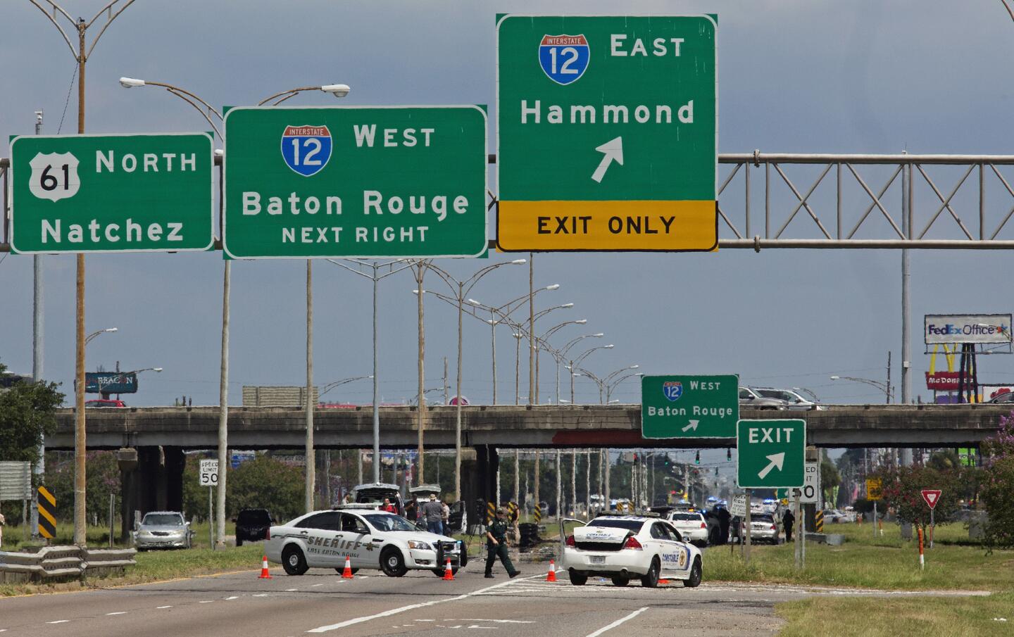 Baton Rouge officers shot