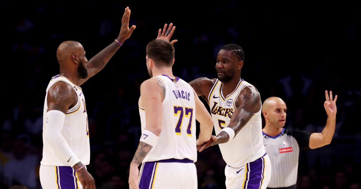 'He's a very important guy.' Deandre Ayton enters exclusive Lakers club during win