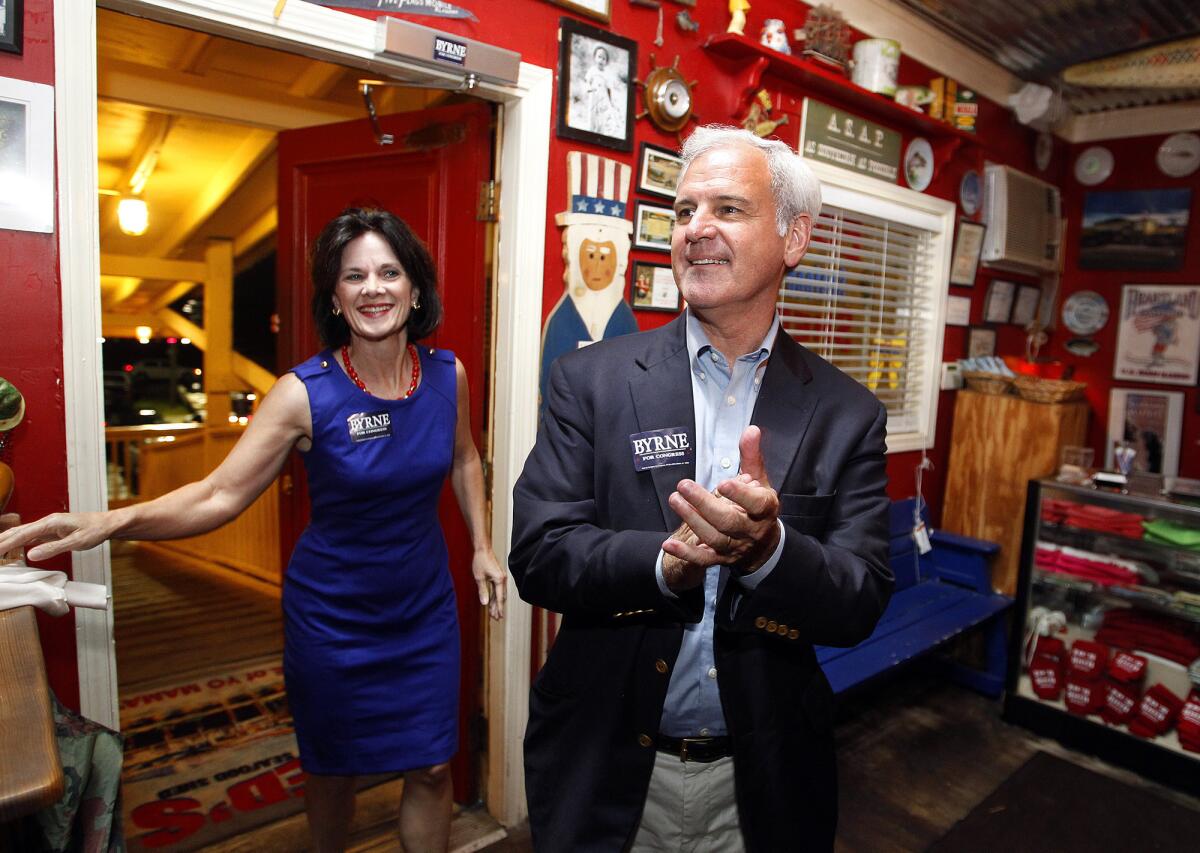 Alabama Republican Bradley Byrne during his primary campaign.