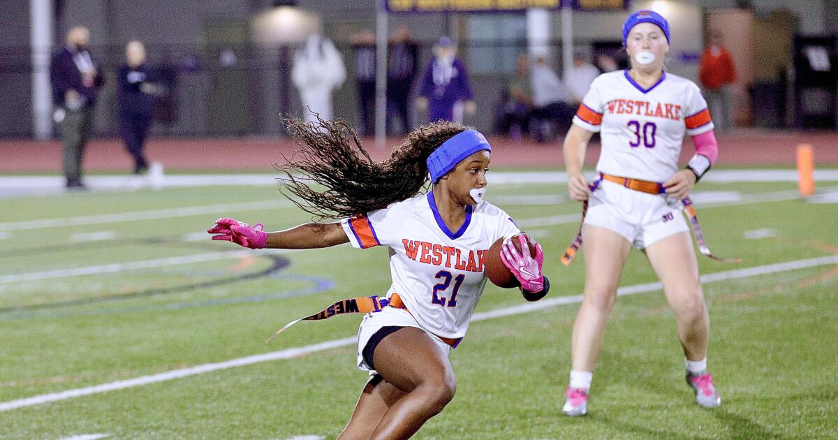 The Times’ top 10 flag football rankings