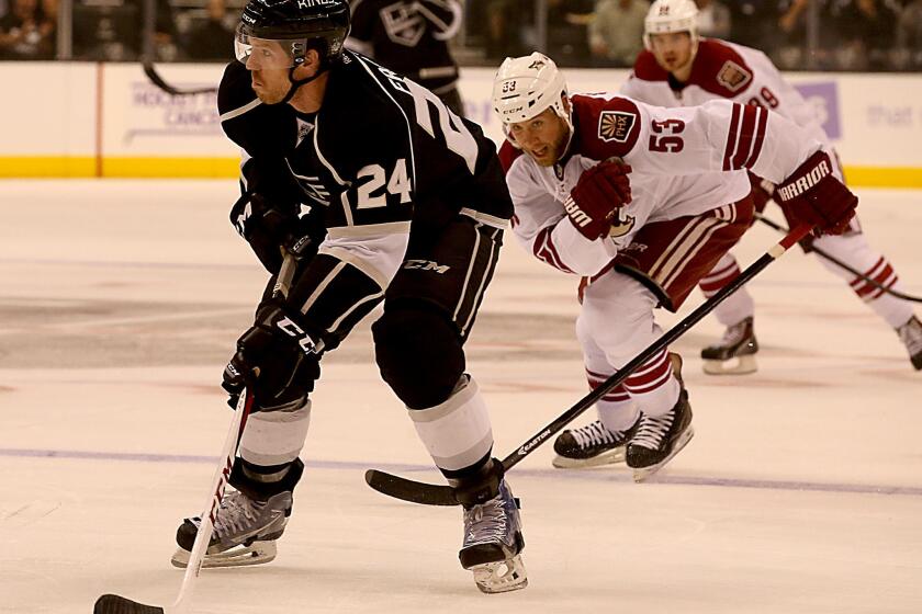 Colin Fraser, left, will be back with the Kings for Game 3 against San Jose.