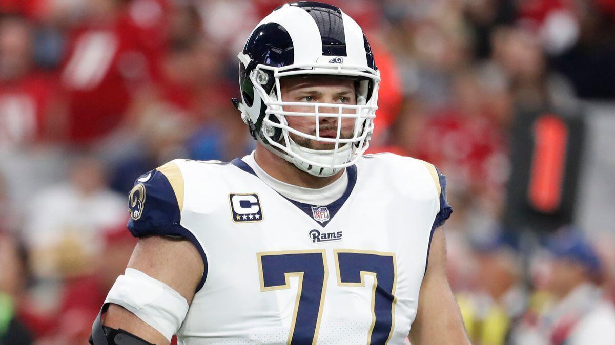 Rams offensive tackle Andrew Whitworth will play in a third consecutive Pro Bowl and fourth overall.