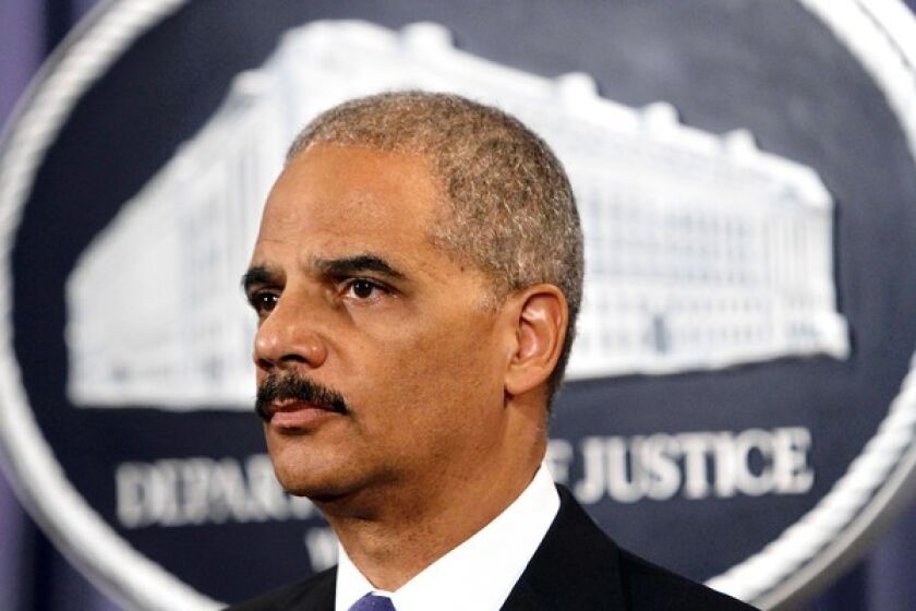 Congressional investigators say memos suggest that Atty. Gen. Eric H. Holder Jr. has hedged what he knew about gun-trafficking surveillance programs.