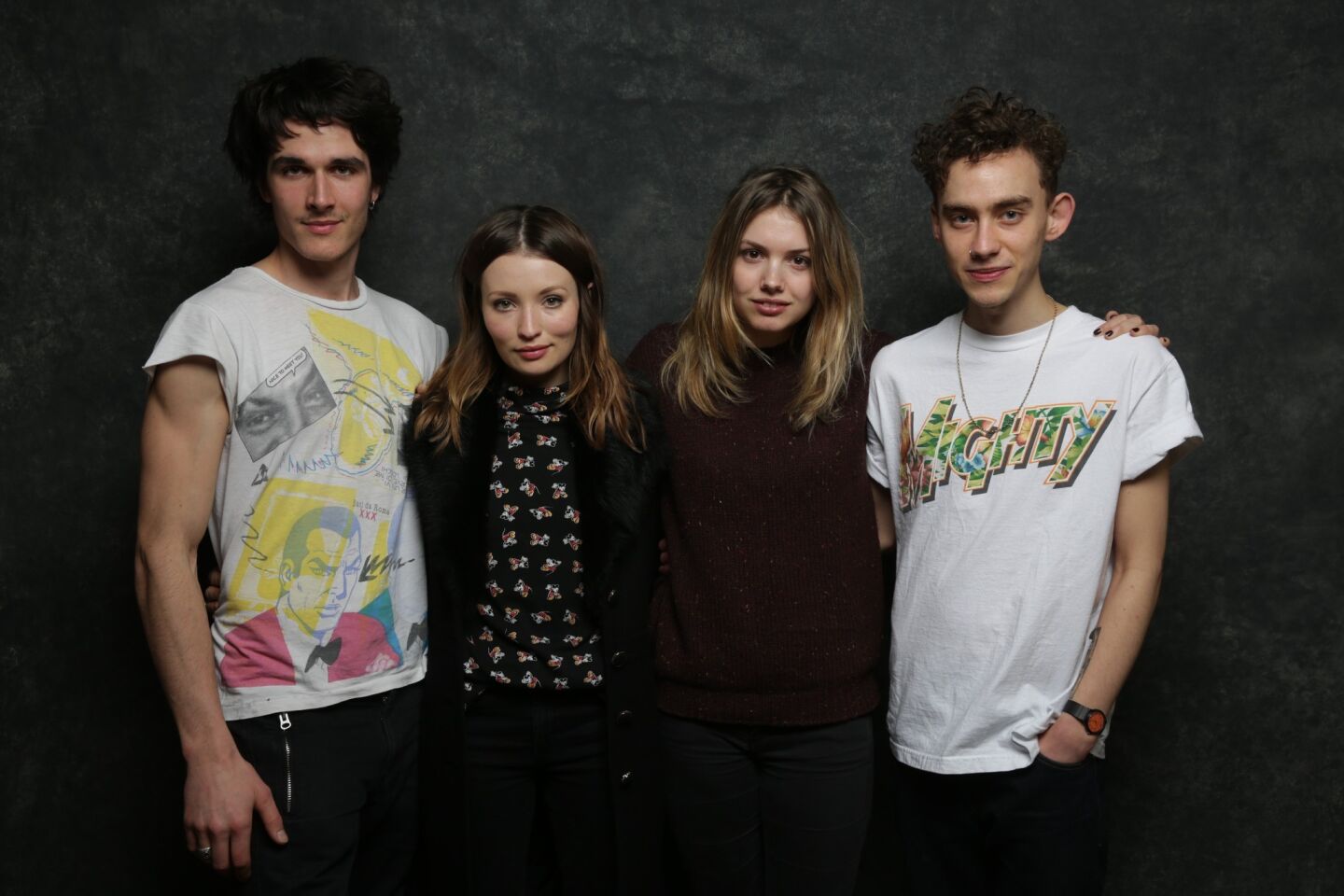 Pierre Boulanger, Emily Browning, Hannah Murray and Olly Alexander