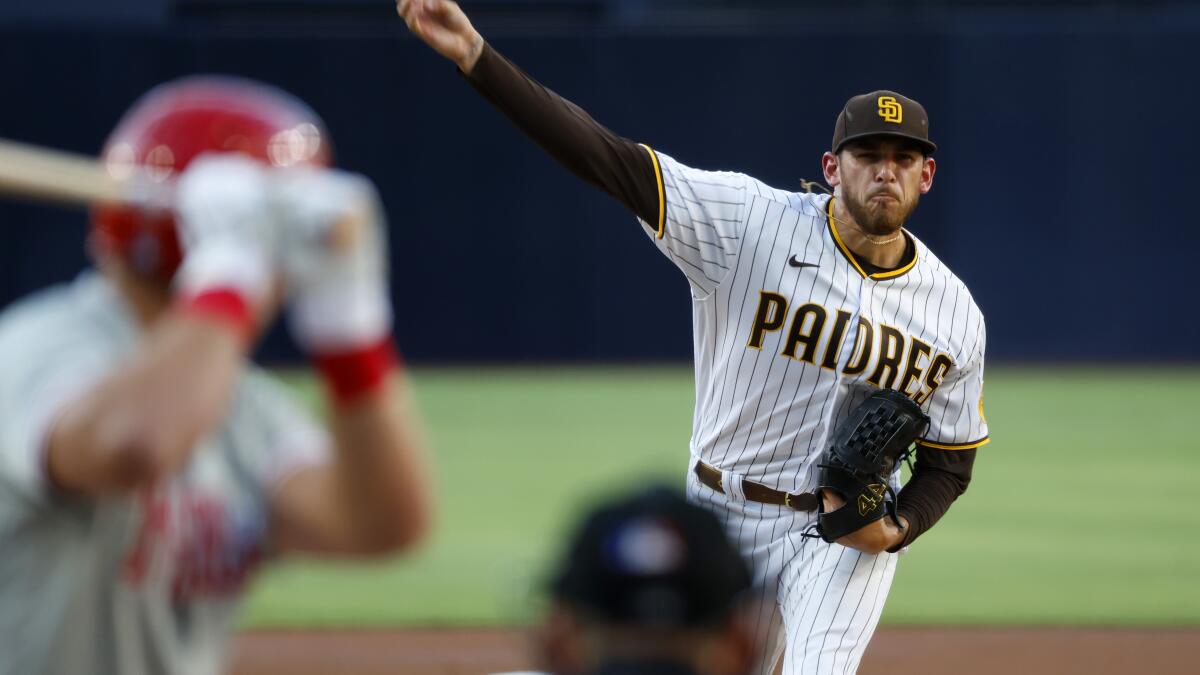 Padres Daily: Musgrove's mettle; Connect power; Pagan's split - The San  Diego Union-Tribune