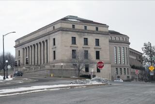 FILE - The Minnesota State Supreme Court Building is shown in this Jan. 10, 2020, photo in St. Paul, Minn. Efforts to use the Constitution's "insurrection" clause to prevent former President Donald Trump from running again for the White House are turnng to Minnesota with oral arguments before the state Supreme Court. Thursday's hearing will unfold as a trial in a similar case plays out in Colorado. (AP Photo/Jim Mone, File)