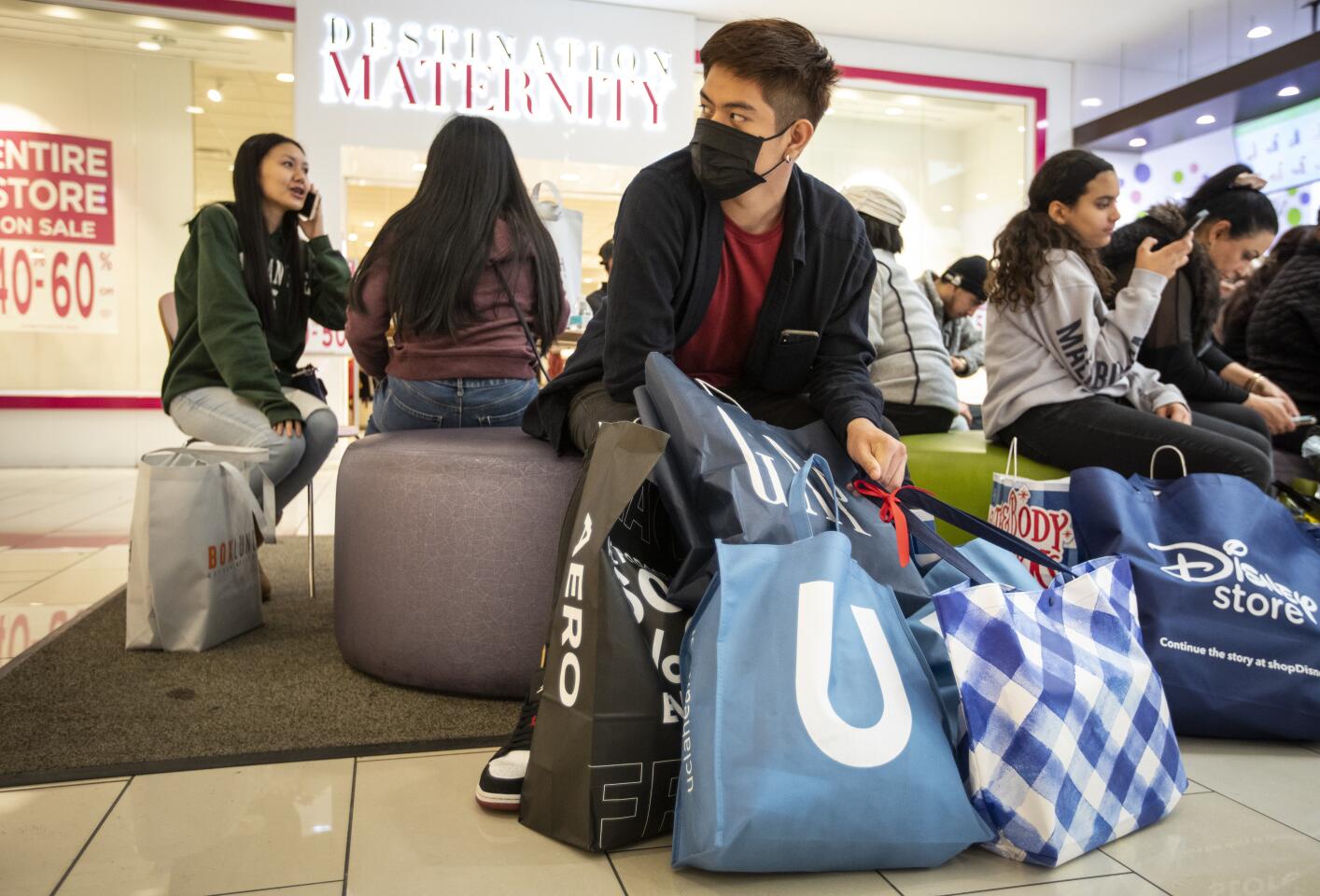 Black Friday at Glendale Galleria