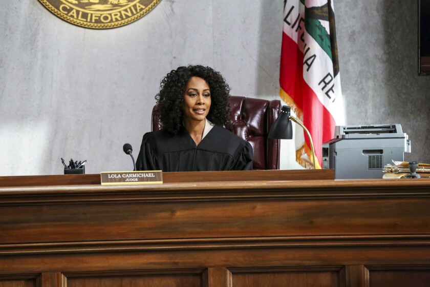 Simone Missick in the CBS legal drama “All Rise”