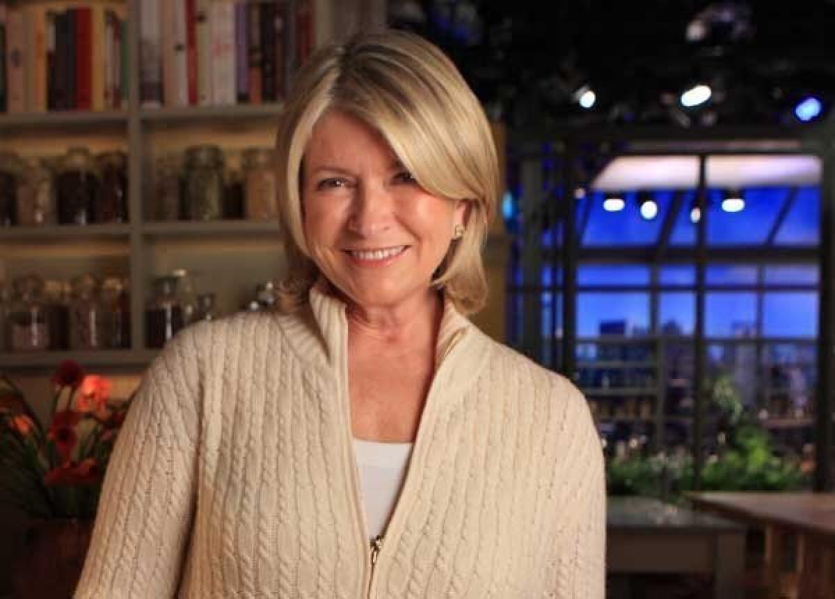 Martha Stewart will be a guest on "Today" on NBC