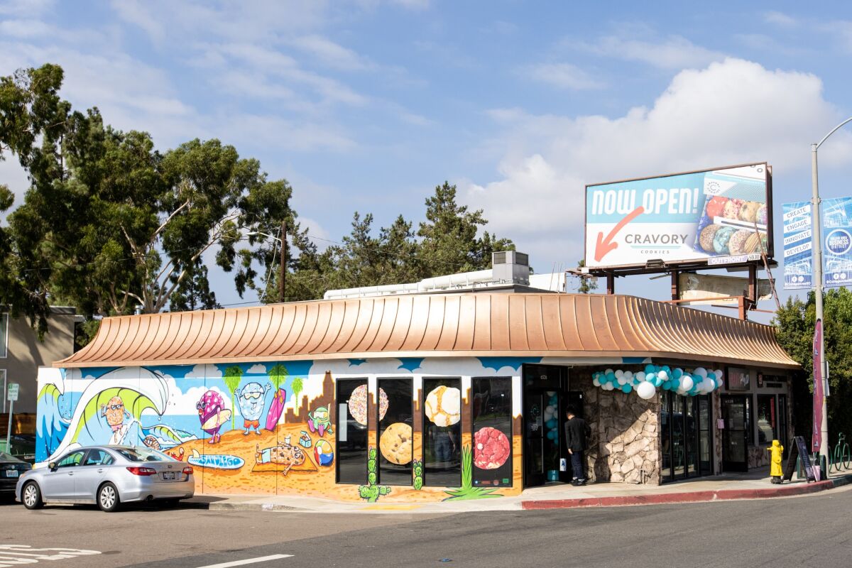 The Cravory's location near San Diego State University opened in 2021.