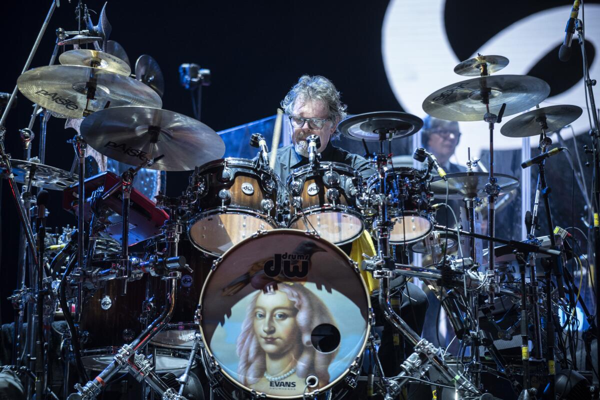 King Crimson drum alum Pat Mastelotto 