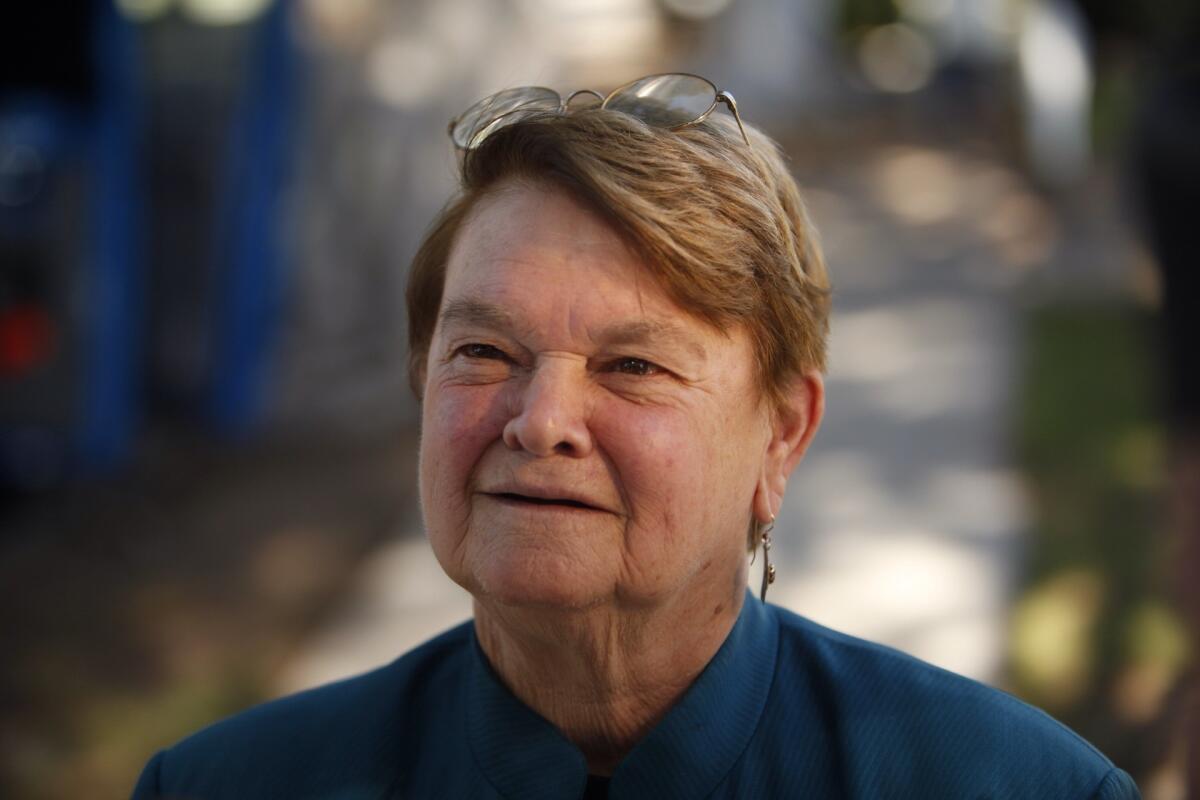 Los Angeles County Supervisor Sheila Kuehl, shown in November, supported an unlocked treatment center for foster youth who have been recruited by pimps.