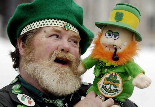 St. Patrick's Day Parade in Montreal, Canada