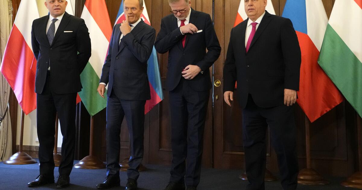 Przywódcy Czech i Polski jednoczą się we wspieraniu Ukrainy przeciwko Rosji