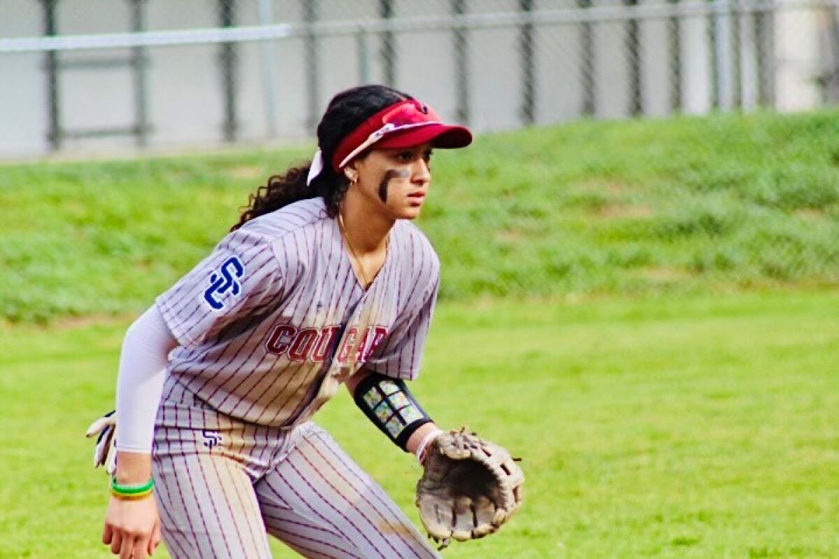 Besides hitting for an incredible average, Jazmin Williams is an excellent fielder, making only one error this season.