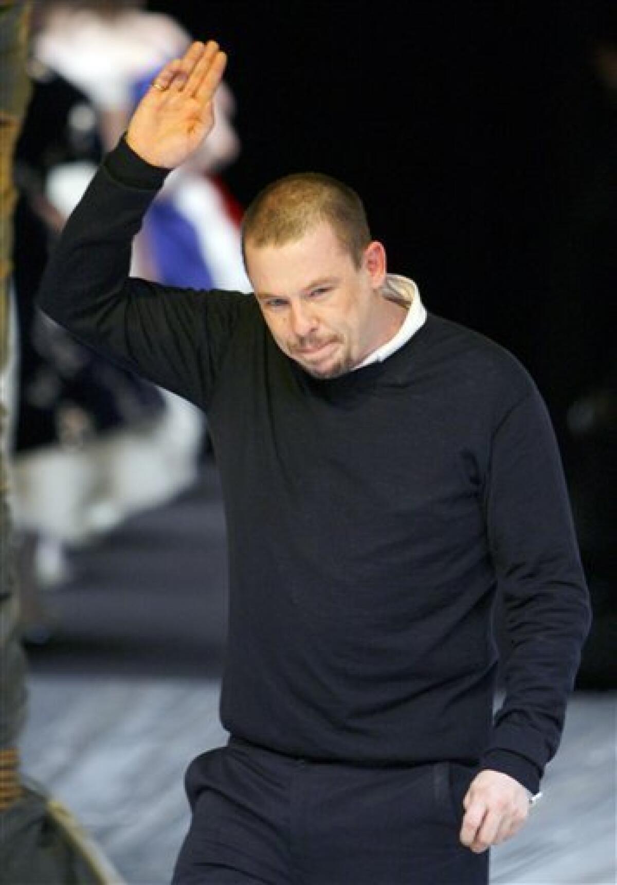 WRAP Fashion designer Alexander McQueen dead, file, body outside home 