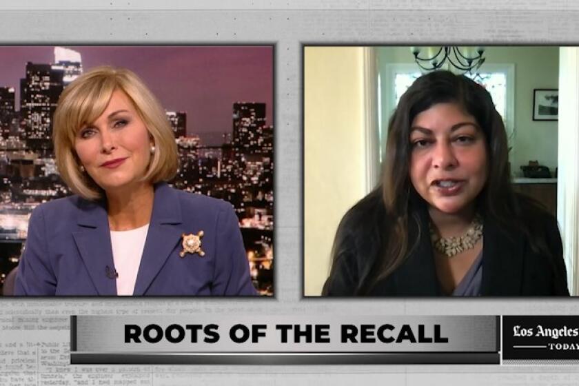 Seema Mehta on the roots of the recall
