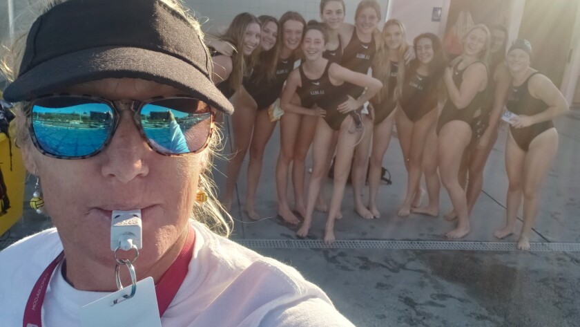 La Jolla High girls water polo coach Amy Jennings led her team to the Division II crown in the Southern California Regionals.