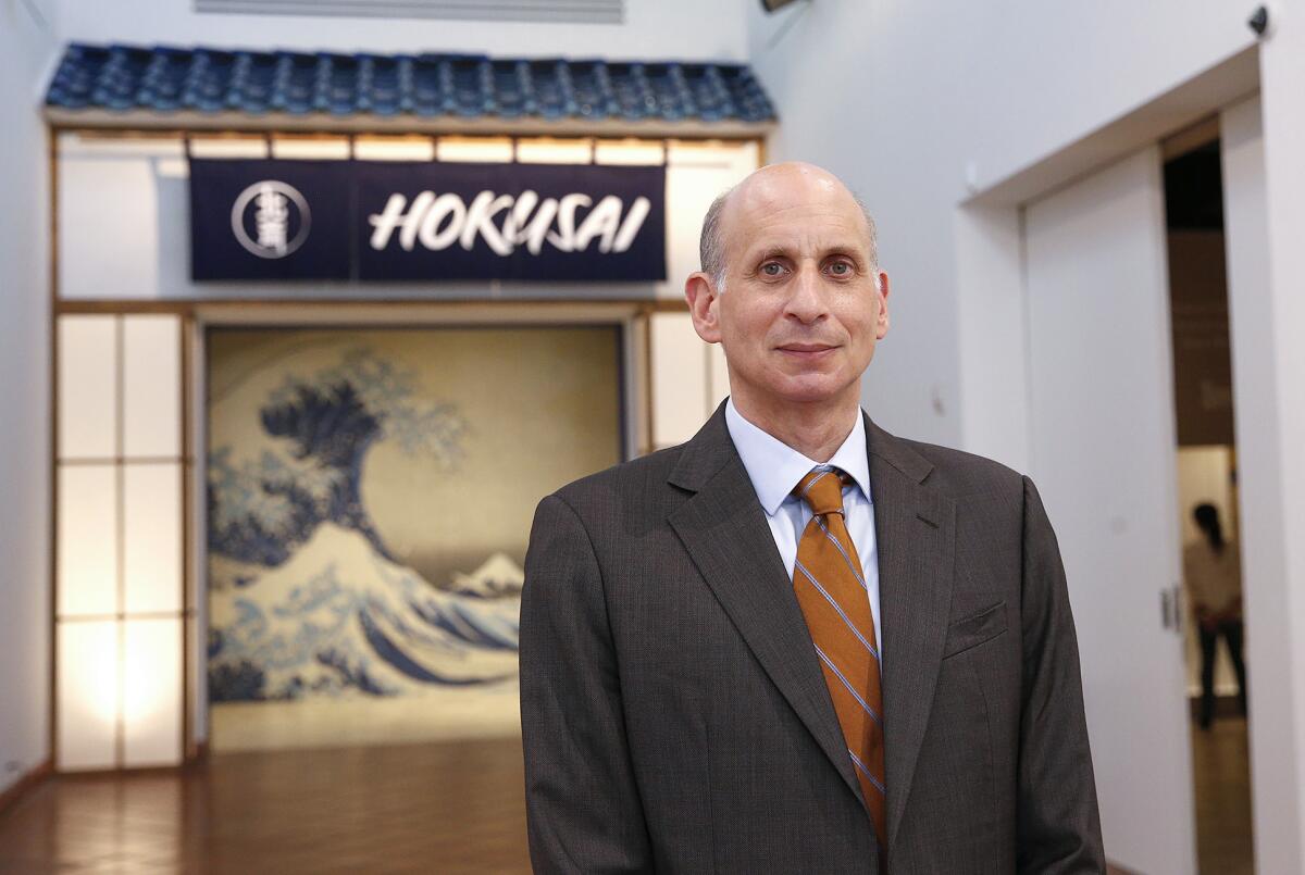 Alfred Haft is the curator for "Beyond the Great Wave: Works by Hokusai from the British Museum."