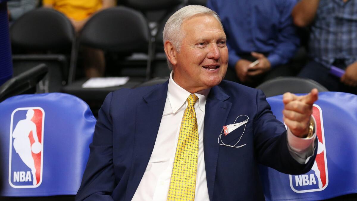 Jerry West in 2015.