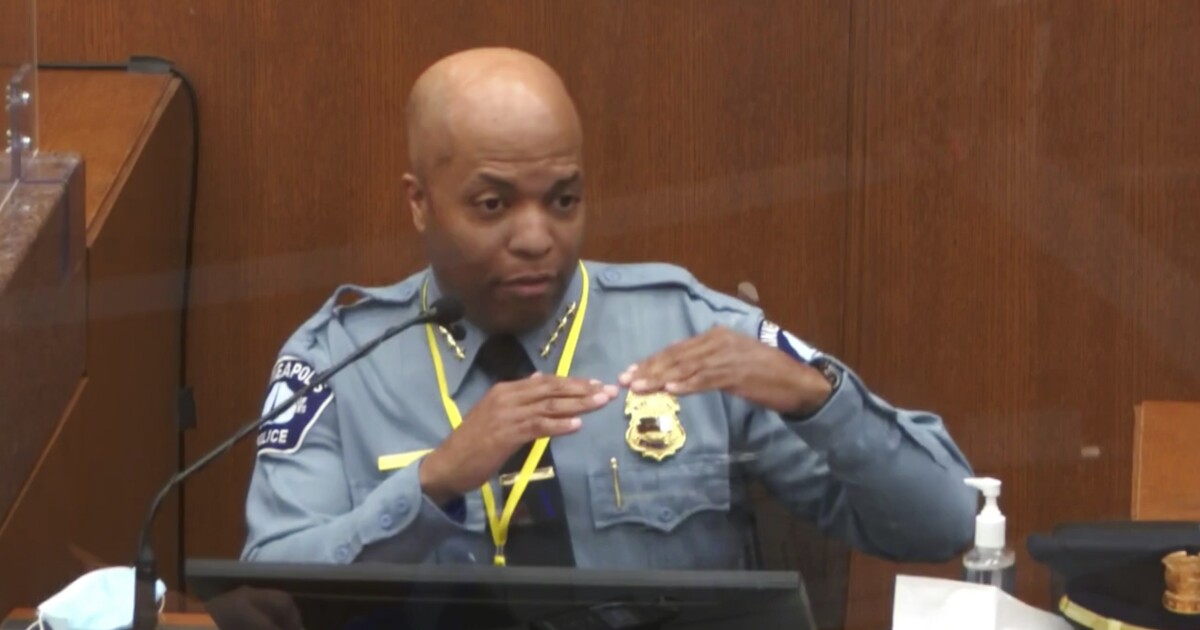 Minneapolis police chief testifies against his former officer in the death of George Floyd Minneapolis police chief testifies against his former officer in the death of George Floyd