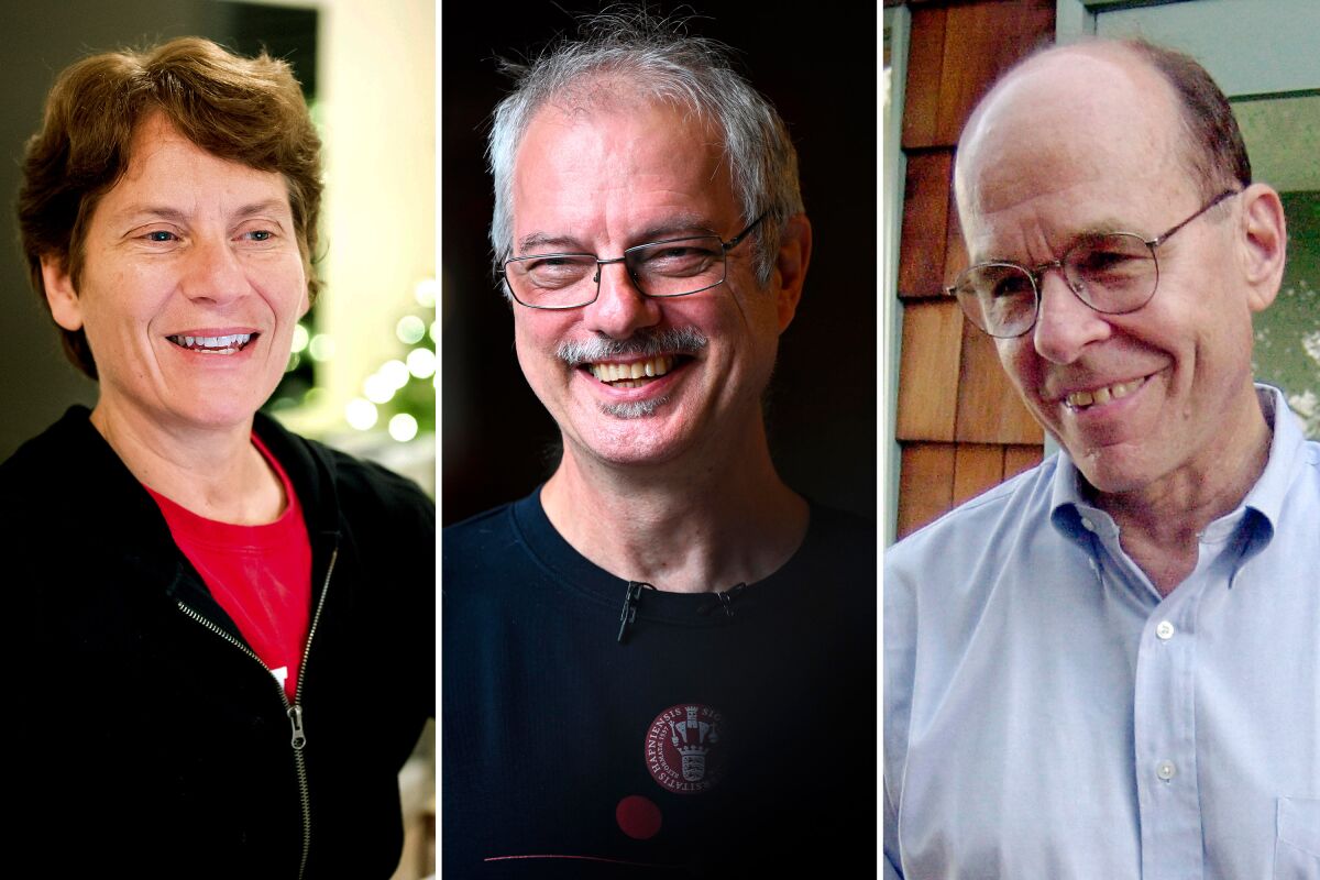 Three scientists who won the 2022 Nobel Prize in chemistry