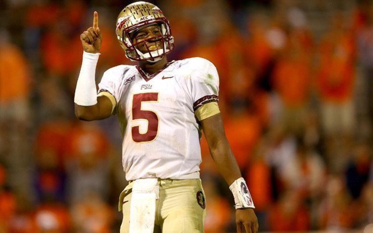 Quarterback Jameis Winston is right about Florida State's ranking of No. 1, in the computer formula of the BCS standings. The Seminoles were No. 2 in the initial BCS rankings behind two-time reigning champion Alabama.