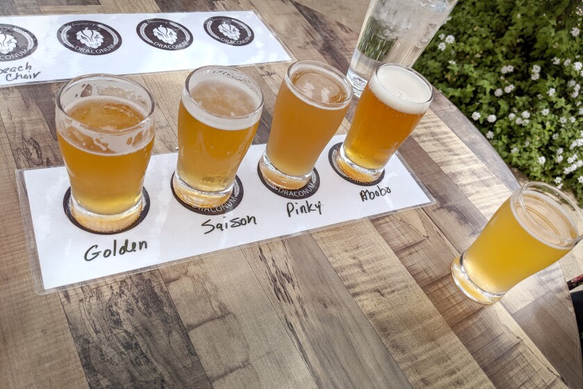 Flights of beer