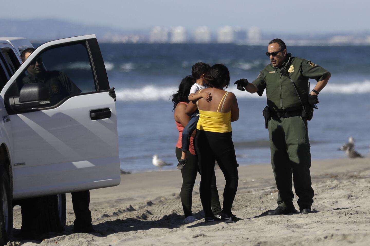 Migrantes en Tijuana