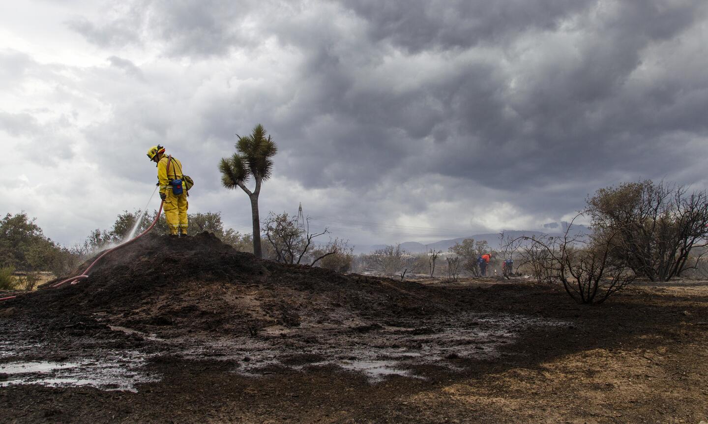 Cajon Pass fire