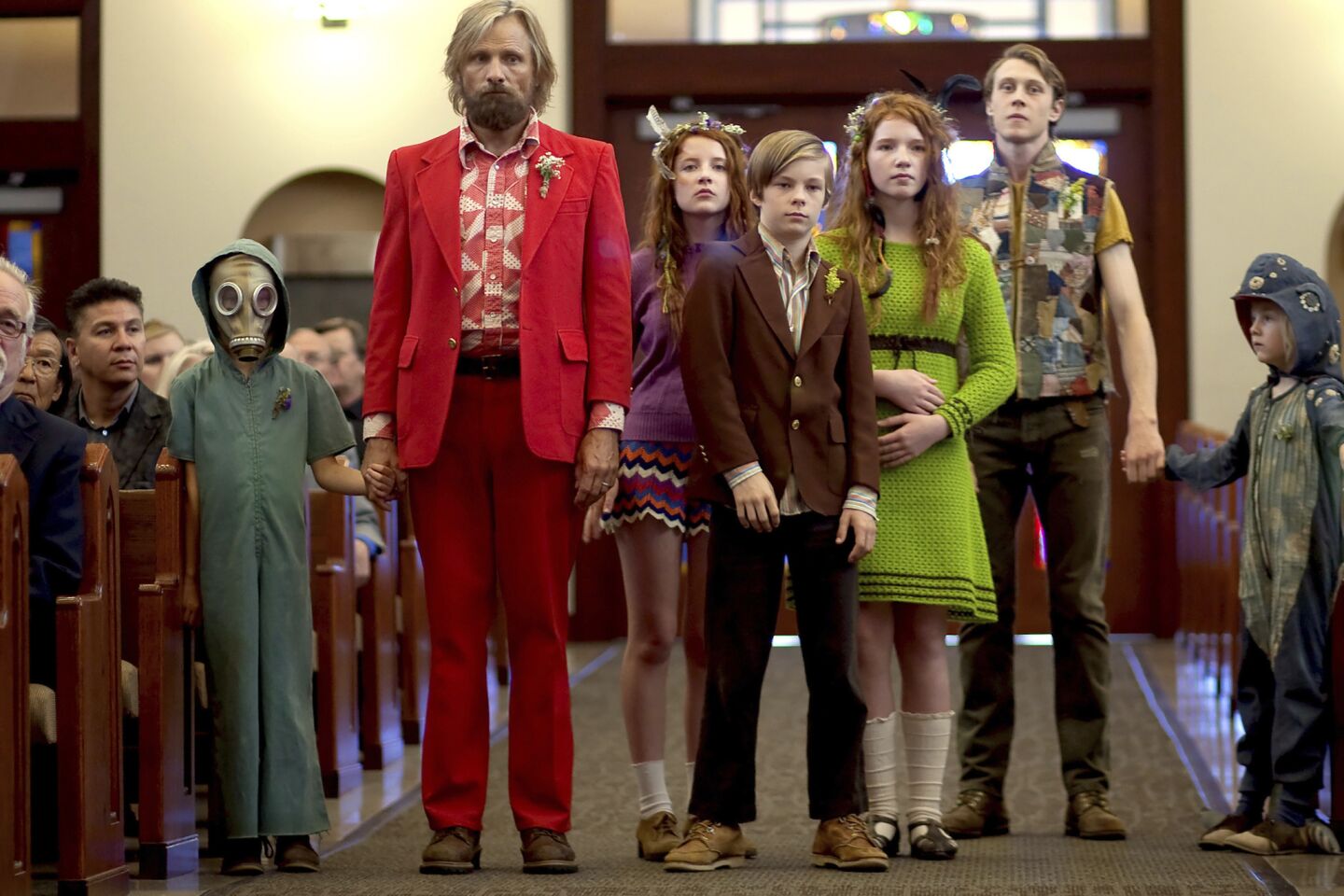 NOMINATED: Cast in a motion picture; male actor in a leading role — Viggo Mortensen (second from left).