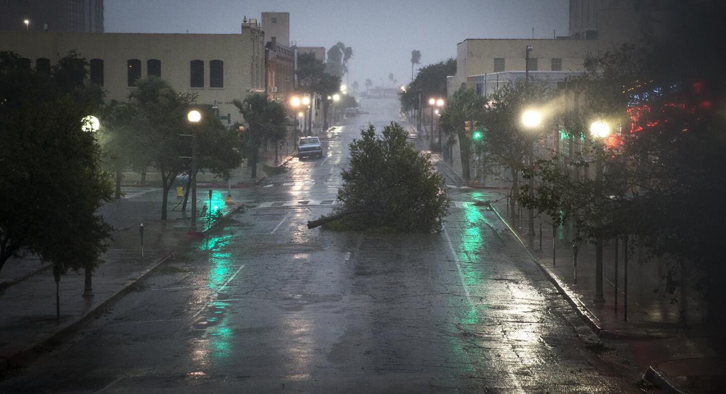 El impacto del huracán Harvey