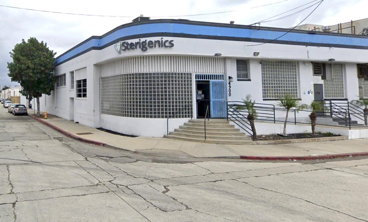 Google street view of Sterigenics building.