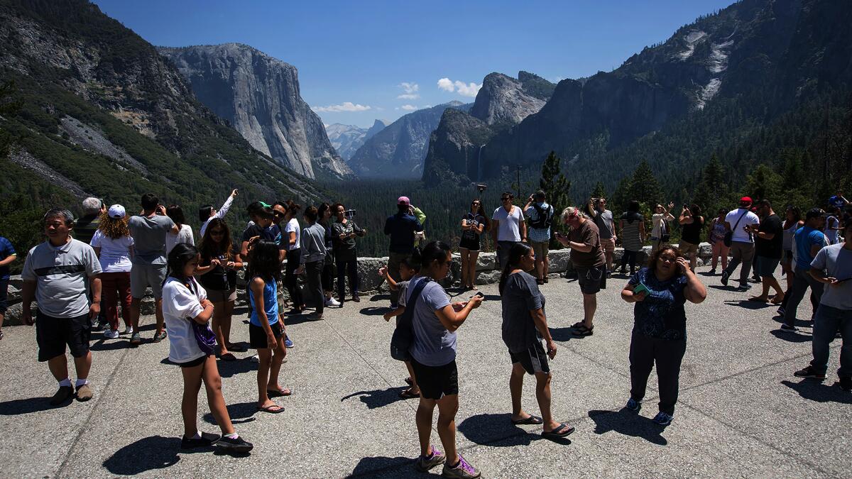 Op-Ed: Yosemite has been helped by caps on crowds during pandemic