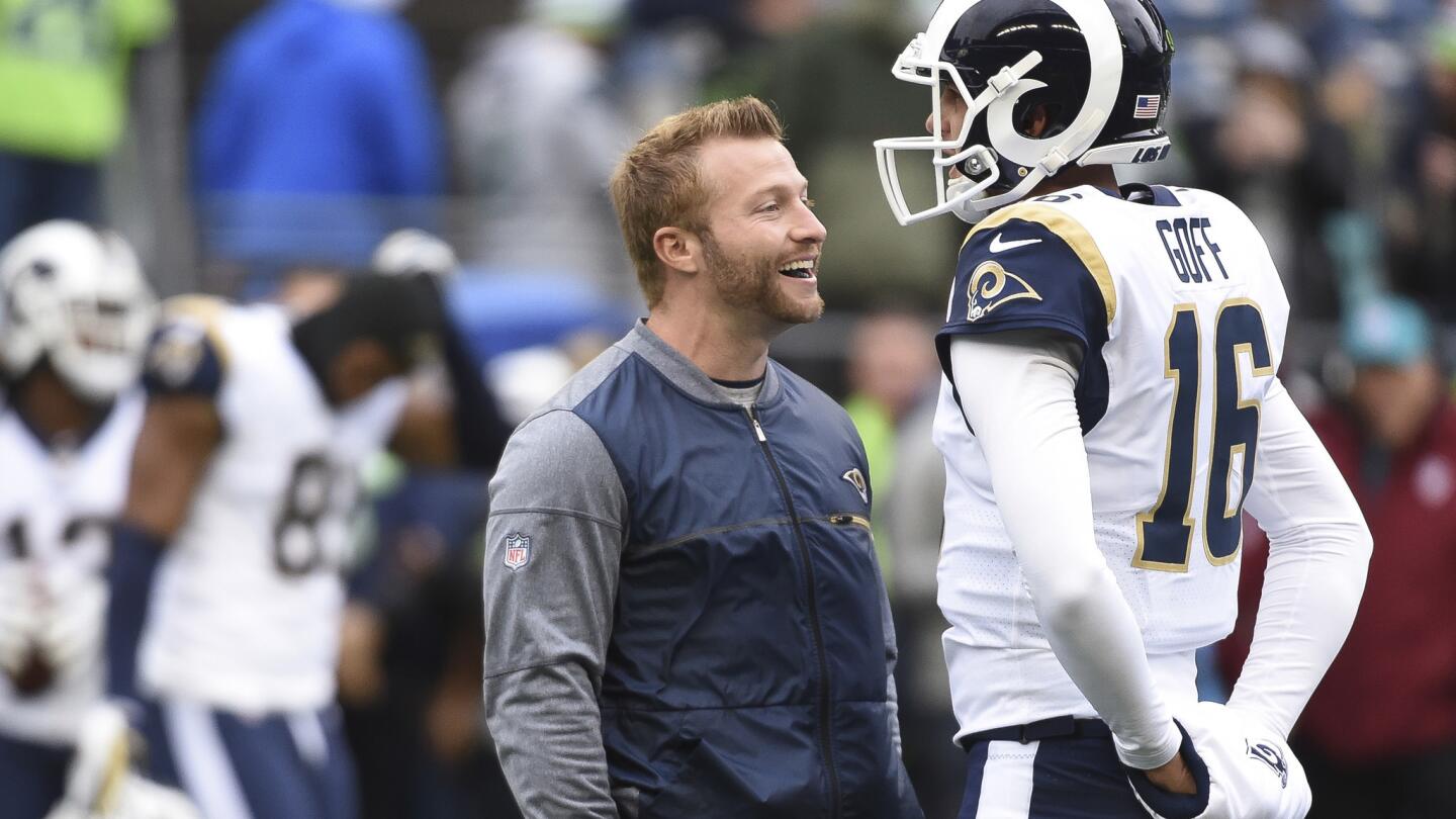 Sean McVay, Jared Goff