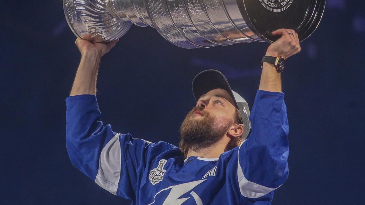 The Lightning's Record-Setting Season Seeks a Stanley Cup Capper