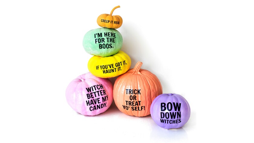 Tricks Treats 5 Ways To Decorate Gourd Geous Pumpkins The San