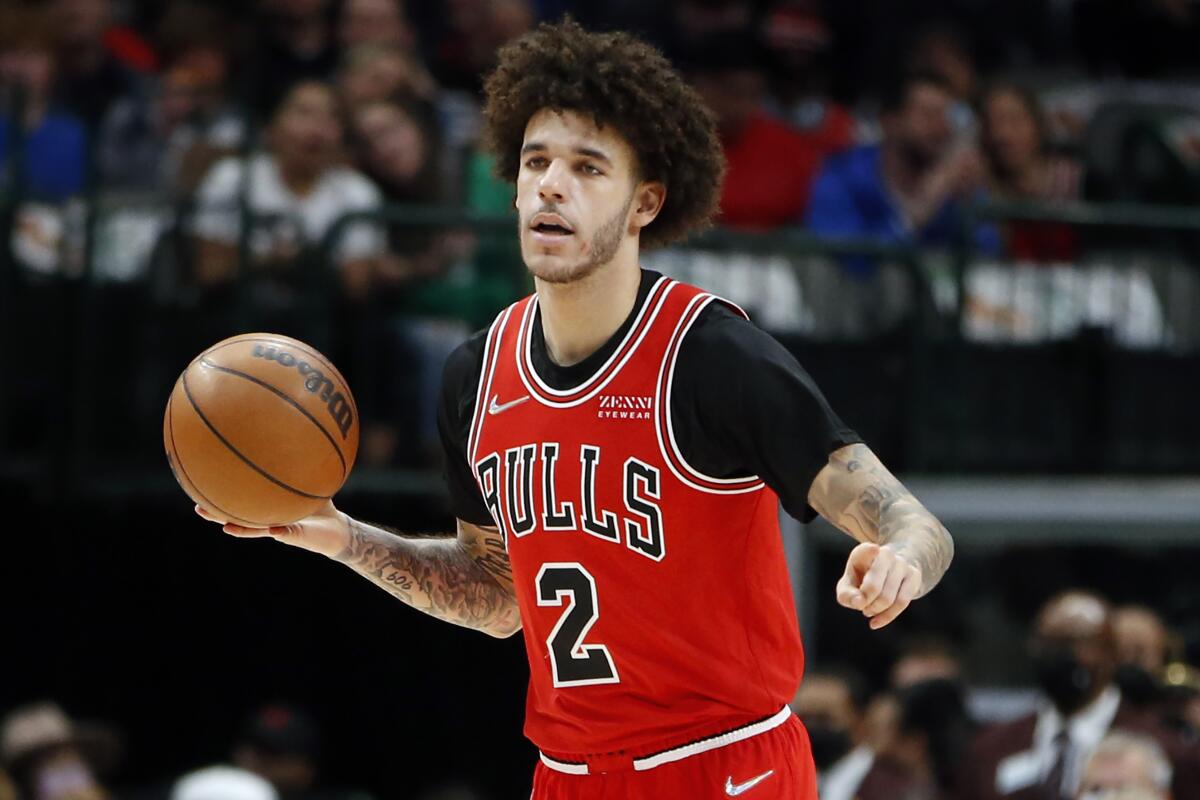Bulls rule Ball out for season because of knee trouble - The San Diego  Union-Tribune