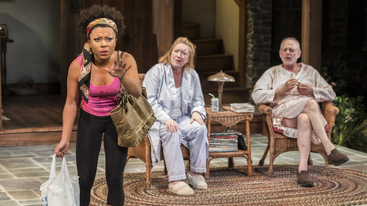 The February staging of "Vanya and Sonia and Masha and Spike" at the Taper Forum was a hit with L.A. Times critic Charles McNulty.