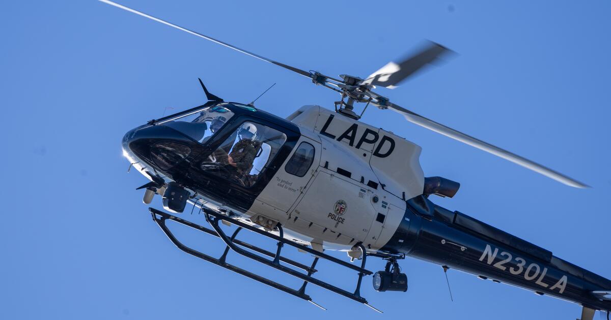 Um homem foi condenado por atirar que pode ter causado a queda de um helicóptero do LAPD Um homem foi condenado por atirar que pode ter causado a queda de um helicóptero do LAPD