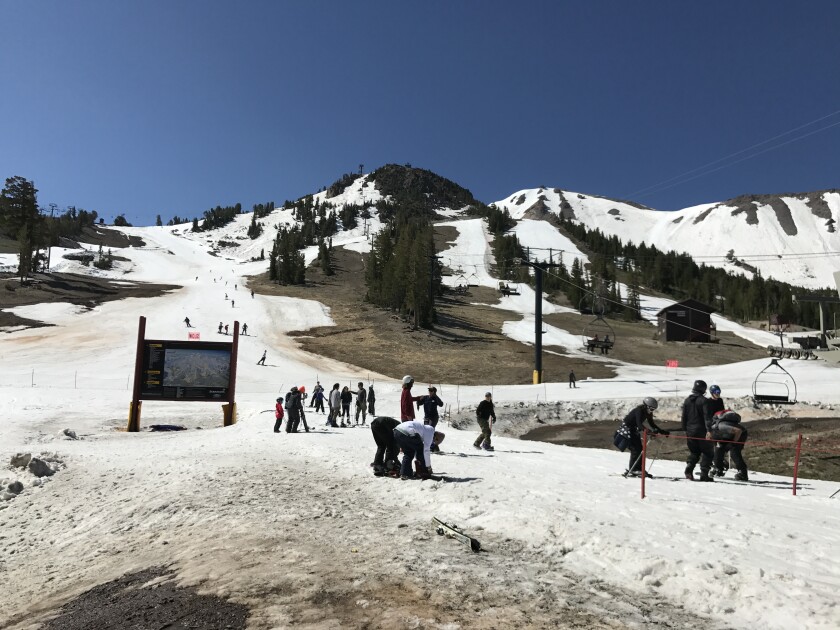 Once hoping for skiing into August, Mammoth Mountain slopes to close