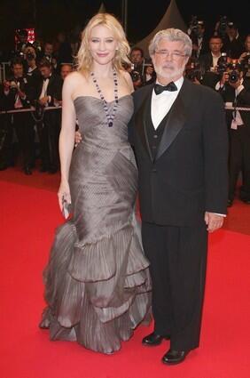 George Lucas and Cate Blanchett