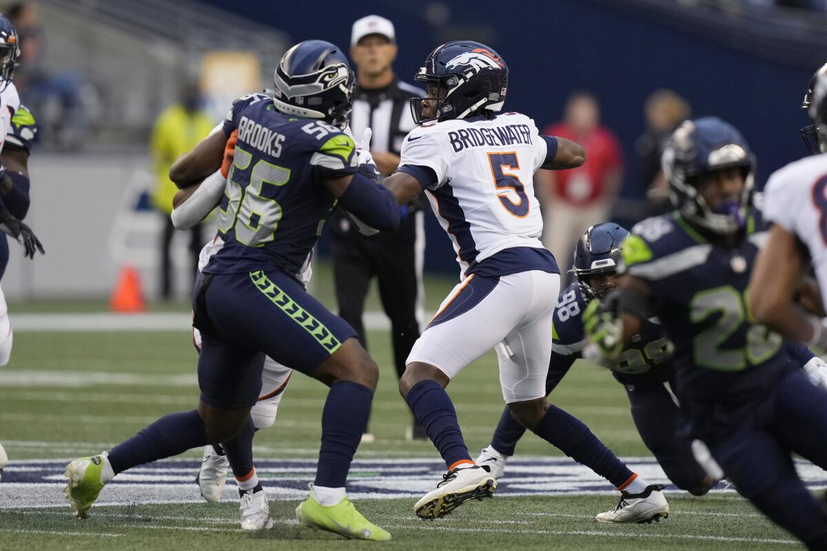 Teddy's Time? Bridgewater solid as Broncos thump Seahawks - The